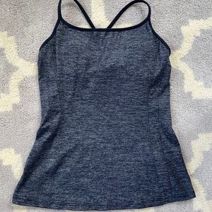 Athleta navy blue tank top